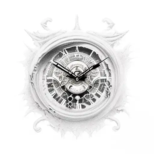 Time Death Rot Decay Erasure Desintegrate Clock