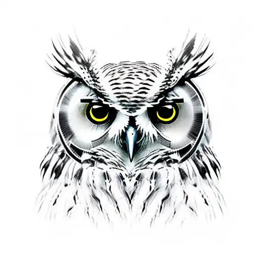Owl Cyberpunk Industrial