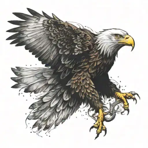 Eagle Flying