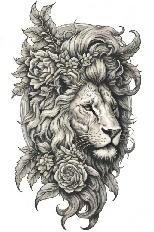 Greek Mythology With Lion Sleeve
