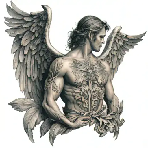 Arc Angel Uriel Back