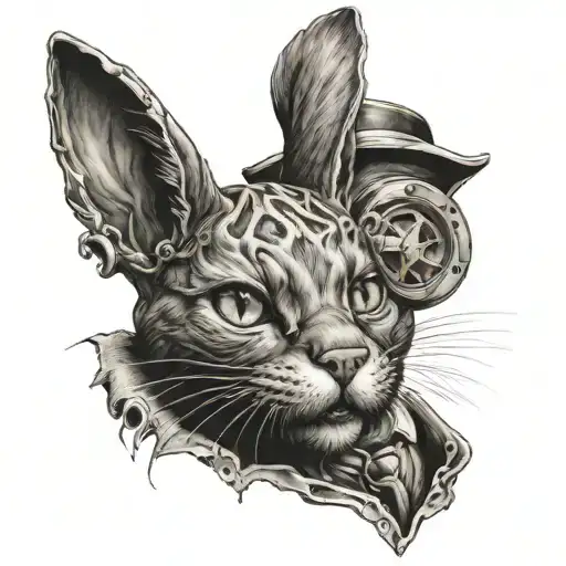 Cat And Bunny Killers Mask