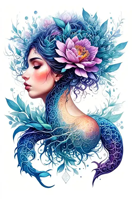 Cancer Zodiac Etherial Nature Inspired