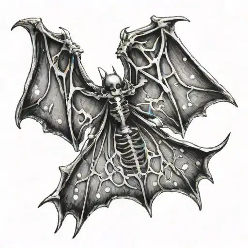 Bat Wing Skeleton Constellation