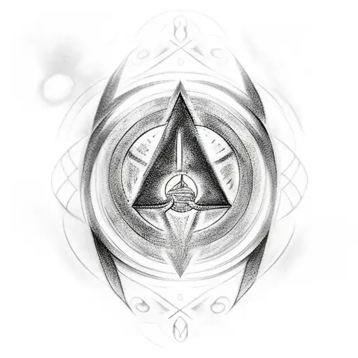Combinations Of Deathly Hallows Symbol And Iron Man