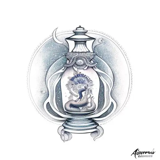 Aquarius With Amphora