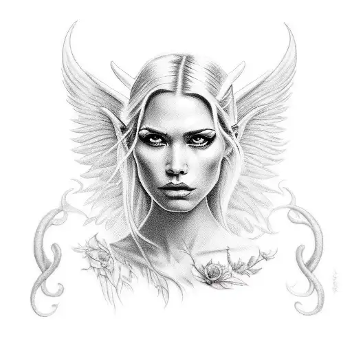 Lucifer Fucking A Black Hair Girl