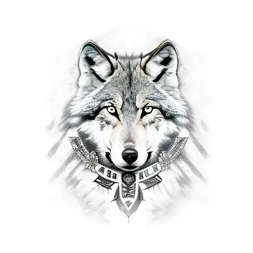 The Dacian Wolf Flag