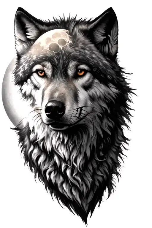 Wolf Whit Moon