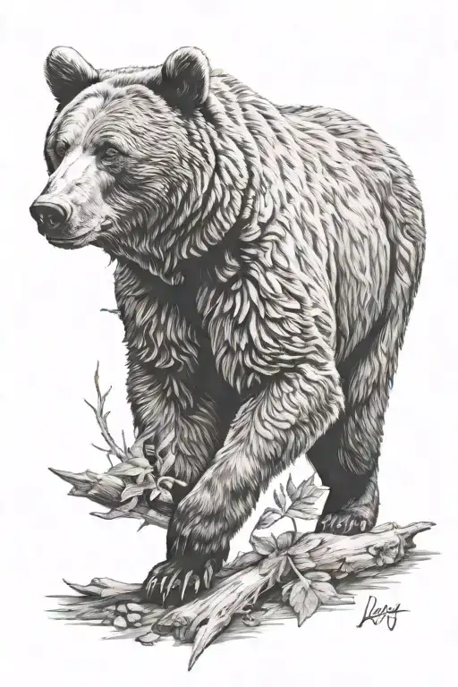 Bear With A Hunter