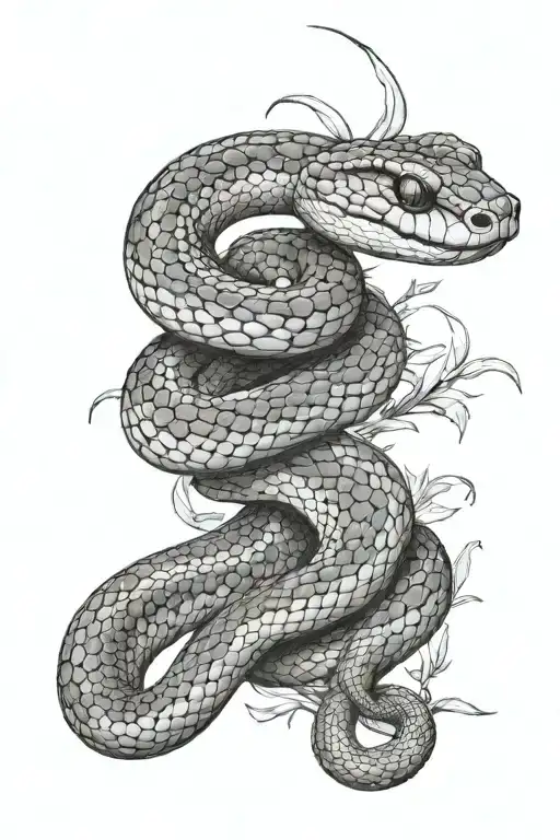 Realistic Snake Ornament