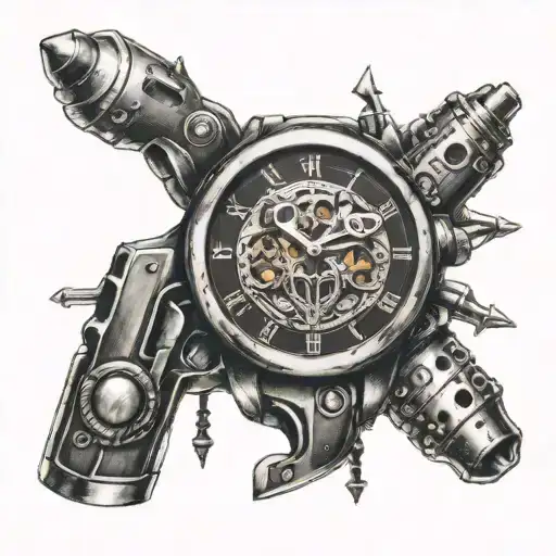 Dice Money Gun Watch Face