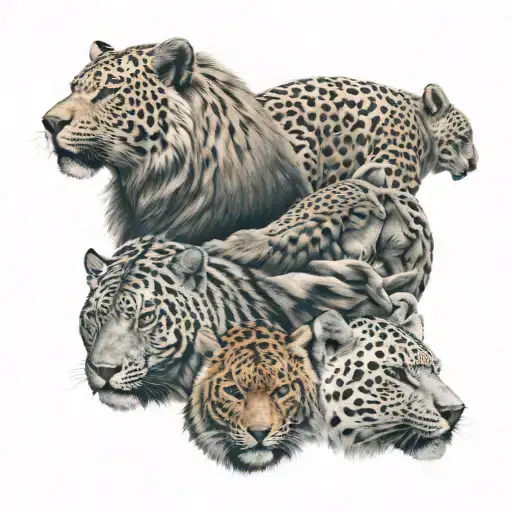 American Animals Representing Different