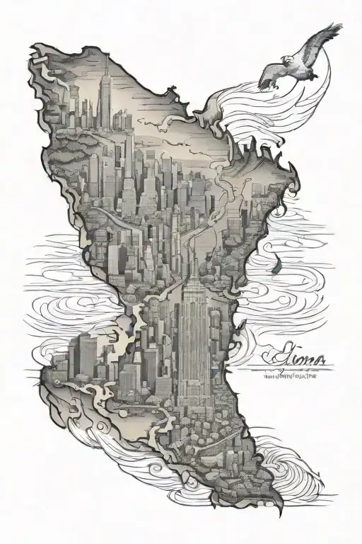 Full Sleeve Starting With New York And Going Down Into Florida