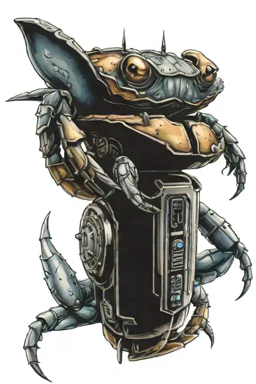 Maryland Crab As A Star Wars Droid