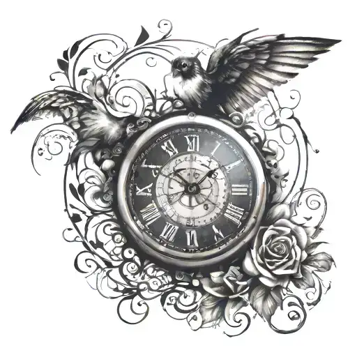 Birth Clock Face