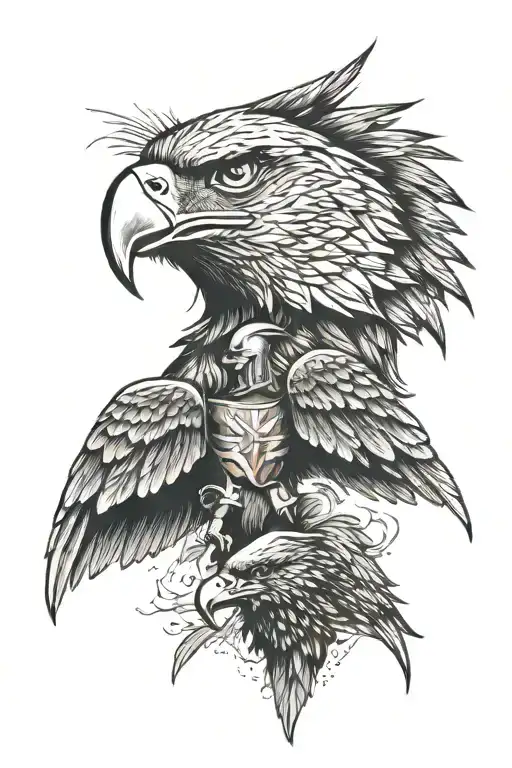 Spartan And Eagle