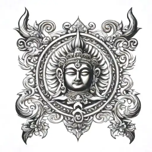 Lord Surya Deva Symbol