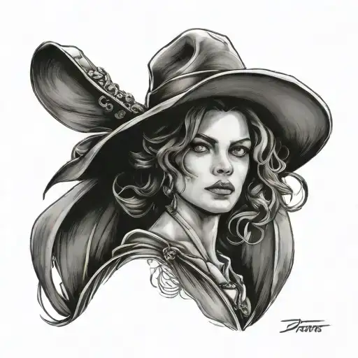 Resident Evil Lady Dimitrescu With Big Hat