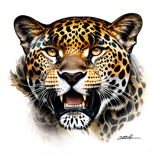 Jaguar Warrior Face