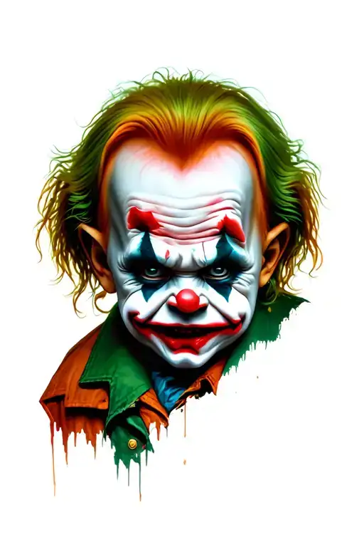 Chucky Looking Like Joker