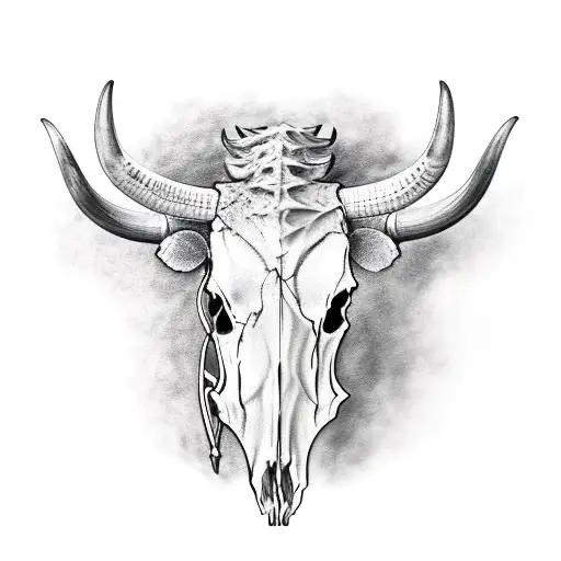 Longhorn Cow Skull