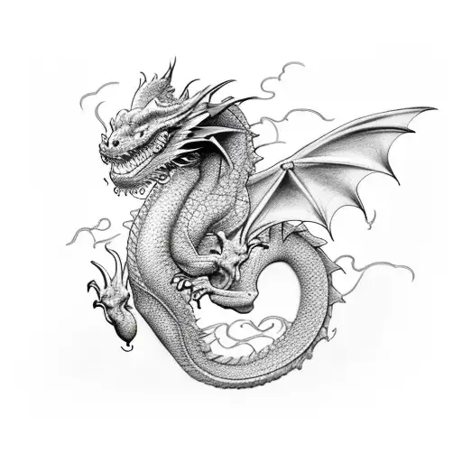 A Little Dragon On The Shoulder