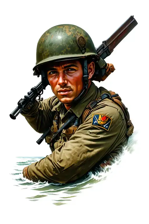 D-day Omaha Beach World War Ii