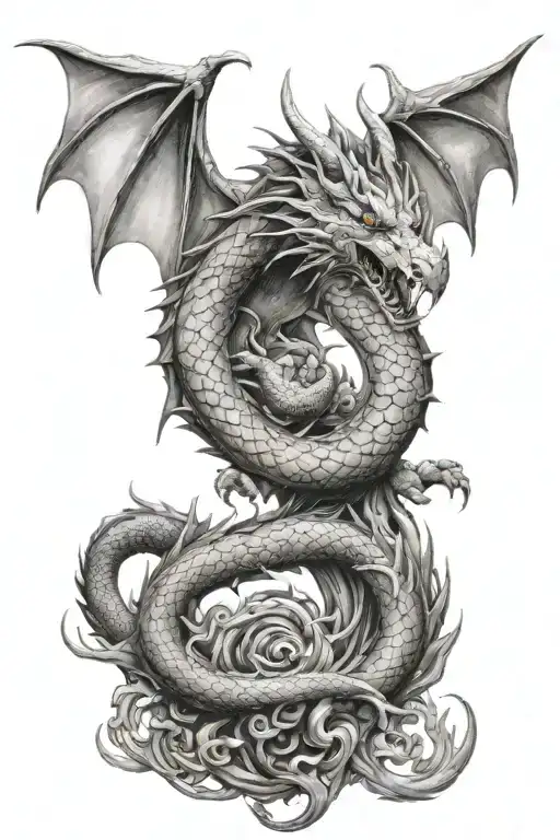 Dragon Half Sleeve