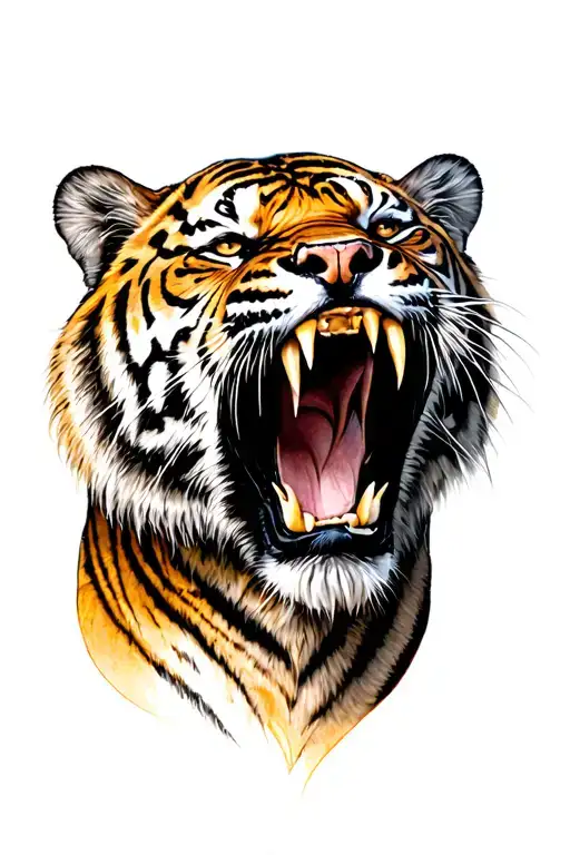 Tiger Roaring