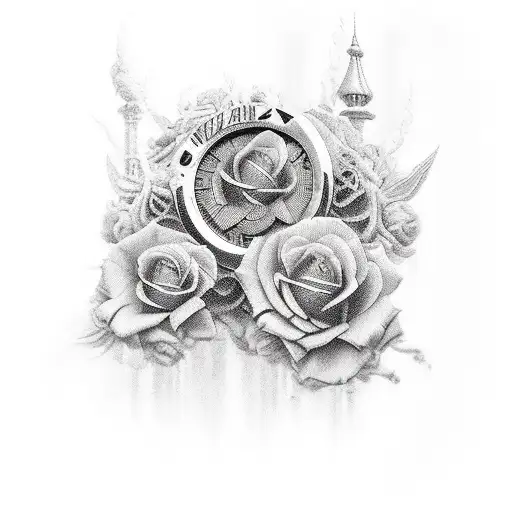 Realist Sexy Women Black And White From 18Th Century