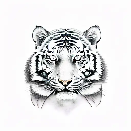 Tiger With Sharingan