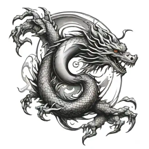 Yin Yang Dragon