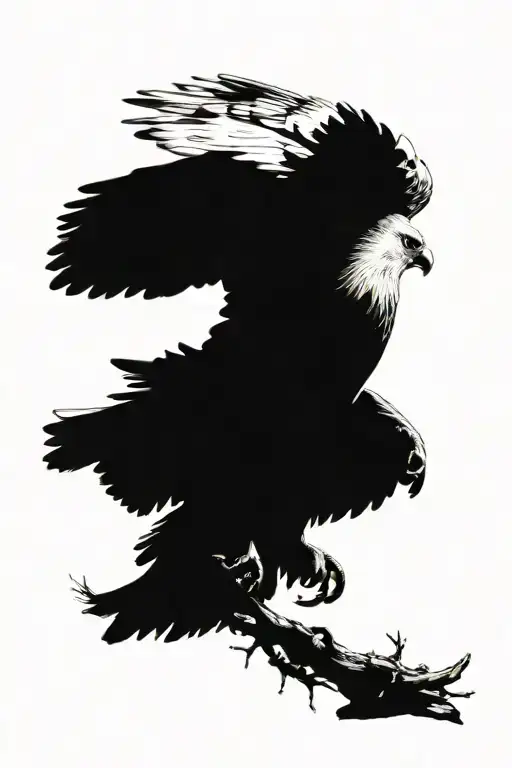 Falcon Swooping Down