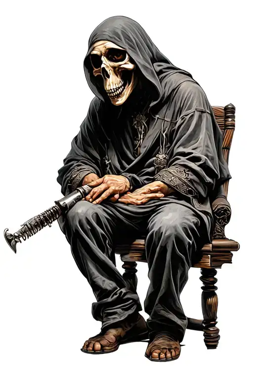 The Reaper Sitting