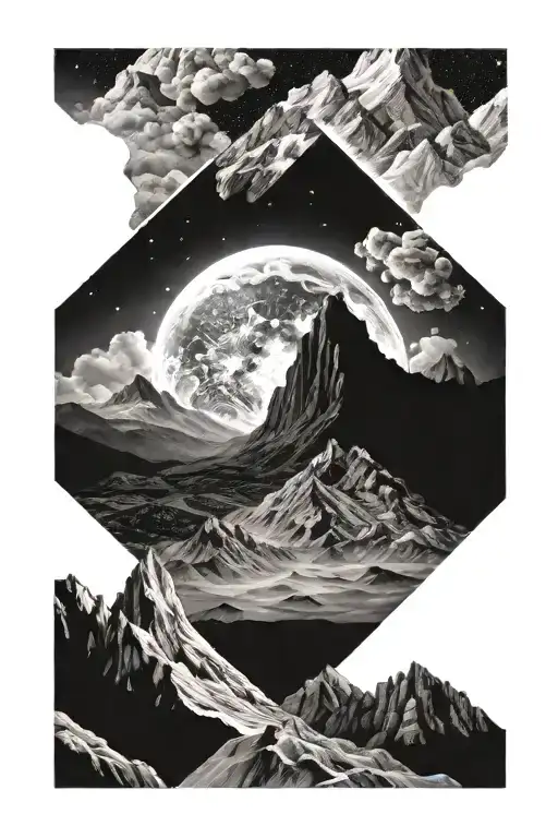 Mountains And Space