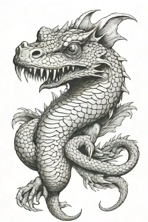 Blob Fish Cobra Dragon Wrapped