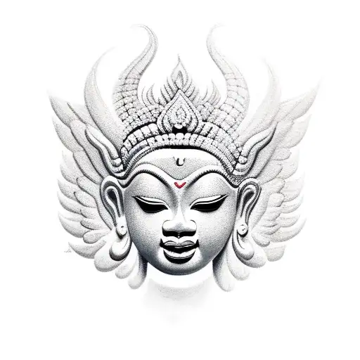 Cambodian Temple Angel