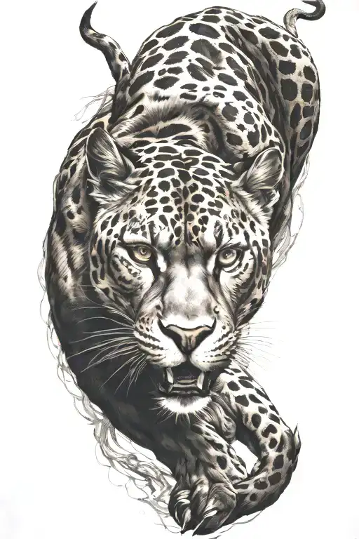 Devil Riding A Panther