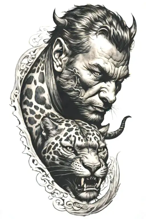 Devil Riding Panther