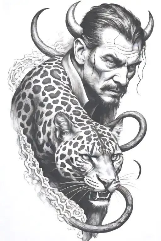 Devil Riding Panther