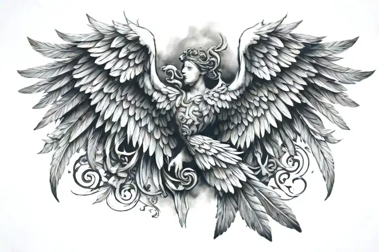 Anthony And Angel Wings Made