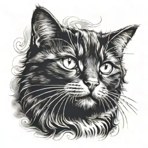 Black Cat White Markings