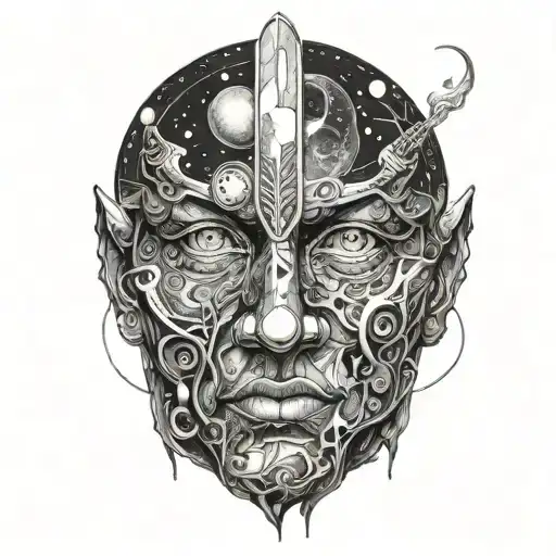 Humanity Merging With The Universe