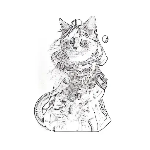 A Steampunk Cat