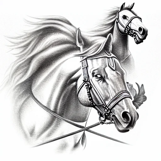 Knight Riding A Horse