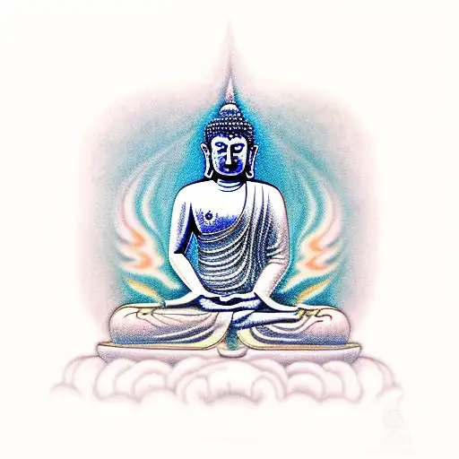 Buddha Grabbed By A Demon