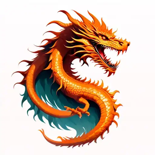 Orange Dragon