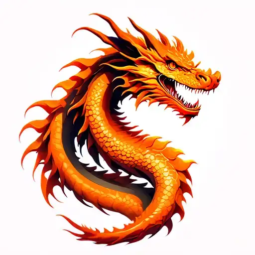 Orange Dragon
