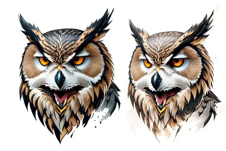 Wolf Spartan Owl